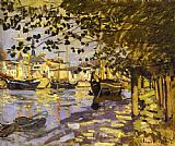 Claude Monet The Seine at Rouen I painting